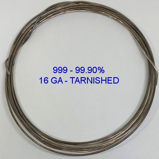 Safina 14 Gauge (1.6mm) 99.99% Pure Silver Wire - 3 Feet (91.5cm) - Made In Czech Republic