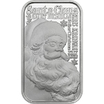 2025 Santa Nicknames Silver 1&nbsp;oz Bar 2025, 2025 Christmas Silver, silver rounds, silver bars, bar, 999, silver coins, 1 oz silver, 999 silver, christmas silver, fine silver coins