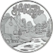 2025 Happy Holidays Moonlit Creek Farm 1&nbsp;oz Silver Round - X0425