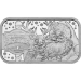 2026 Santa and Reindeer Hugs Silver 1&nbsp;oz Bar - X0126