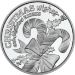 2026 Candy Cane Wishes 1&nbsp;oz Silver Round - X1226