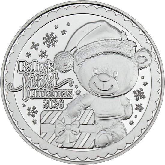 Half Ounce Baby's First Christmas 2026