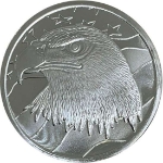 Pledge Of Allegiance Eagle 1&nbsp;oz Silver Round silver, round, 999, 1 ounce, coin, united states, pledge, allegiance, silver eagle