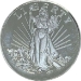 Saint Gauden Style 1&nbsp;oz Silver Round - RSSTG1