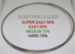 Silver Wire Solder  (per ounce) Solder, Hard, Easy, Super, Medium, Silversmithing, Supplies, Sterling, Wire, Round, 925, Jewelry, Metals, Metalsmithing 