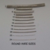 ROUND - Sterling Silver 925 Wire  (per ounce) - SRW