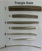 Triangle Sterling Silver 925 Wire  (per ounce) - STW